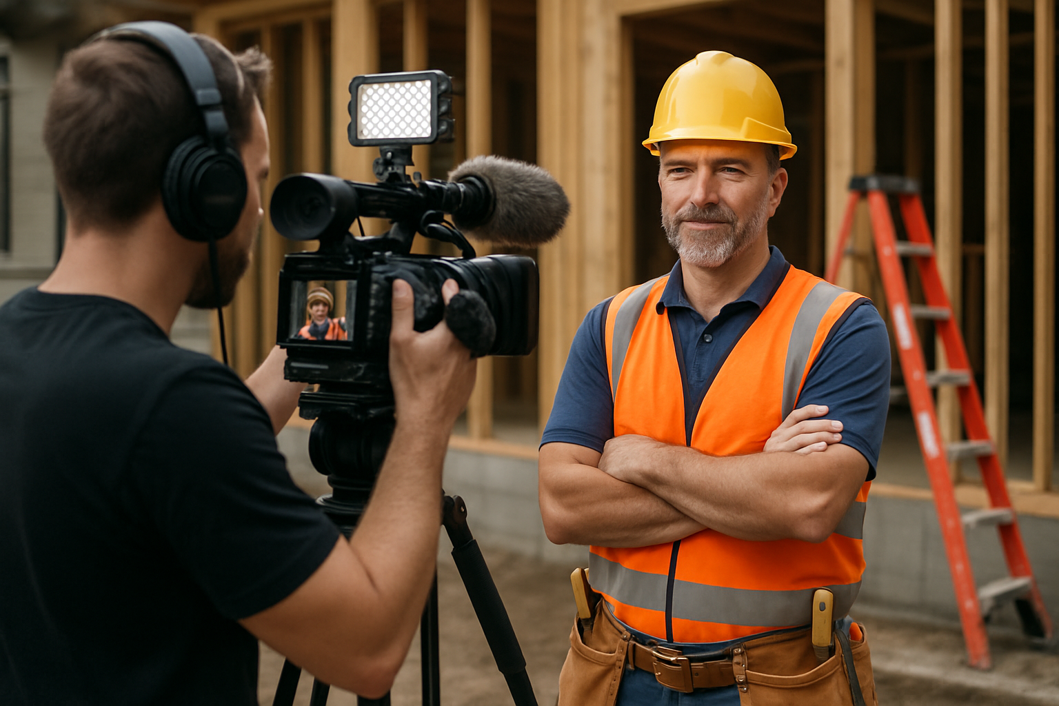 Professional video production for construction and home improvement companies